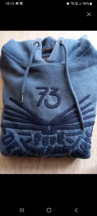 Sudadera Pepe Jeans niño azul