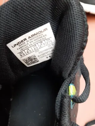 Zapatillas Under Armour Fuel Talla 43