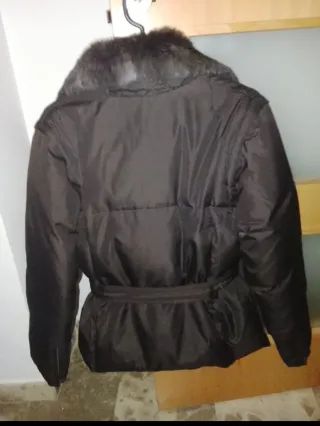 Plumas/Chaleco Tintoretto  Mujer color chocolate