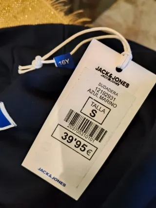 Sudadera con capucha Jack&Jones Azul marino