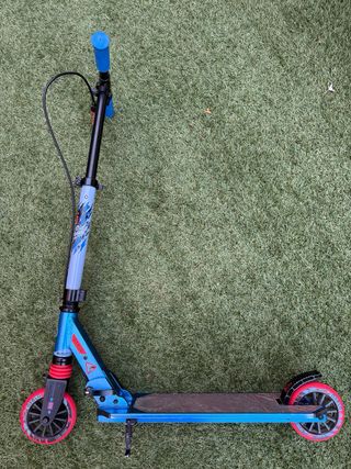 Patinete Oxelo MID5 Azul Freno Manillar + Regalo