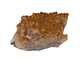 Drusa Cuarzo Citrino Calentado