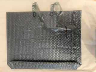 Borse boutique Miu Miu effetto bolla grigie