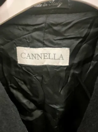 Cappotto nero Cannella