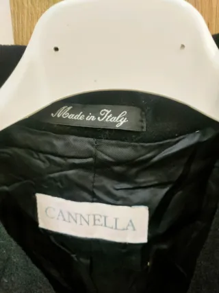 Cappotto nero Cannella