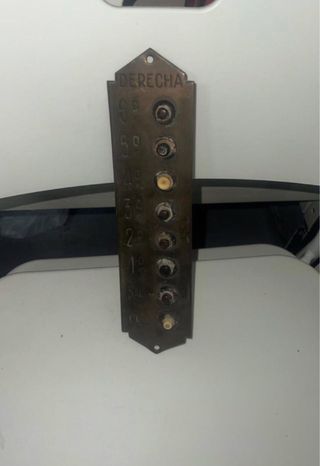 Timbre Portal Ascensor Vintage