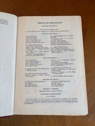 Biblia de Jerusalén
