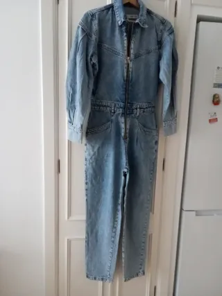 Peto vaquero mono denim azul