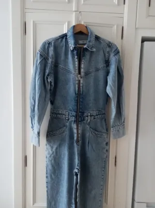Peto vaquero mono denim azul