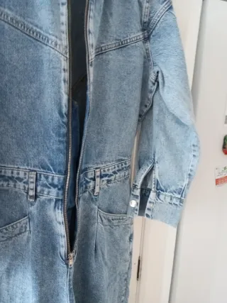 Peto vaquero mono denim azul