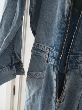 Peto vaquero mono denim azul