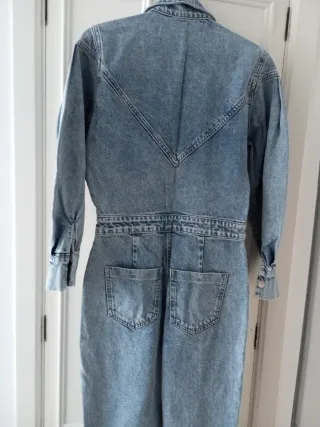 Peto vaquero mono denim azul