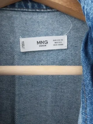 Peto vaquero mono denim azul