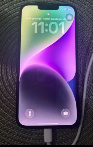 iPhone 14 in blu con 128GB, in buone condizioni