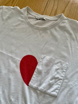 Camiseta Loreak Corazón Roja