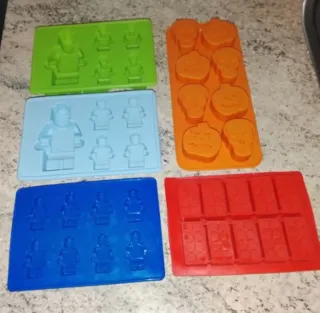 Moldes Silicona Galletas Lego Halloween