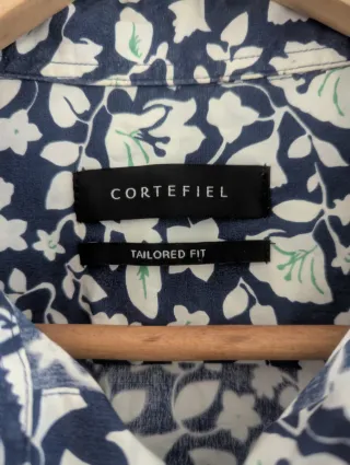 Camisa Cortefiel flores hombre Talla L