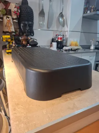 Step 100 Domyos Negro gimnasio