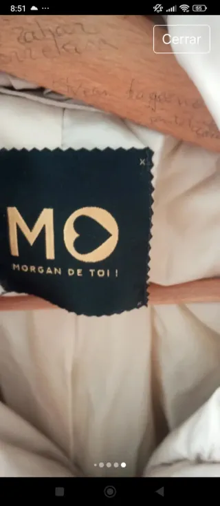 Chaqueta Morgan Beige Talla S