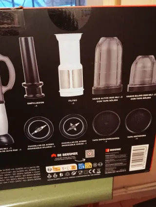 Batidora Multifuncional Bergner (todo en uno)