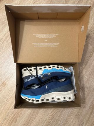 On Cloudmonster Zapatillas Running Azul