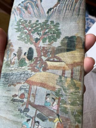 Portafogli dipinto a mano