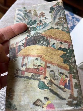 Portafogli dipinto a mano