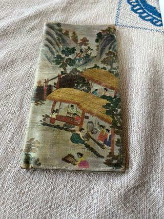 Portafogli dipinto a mano