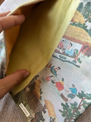 Portafogli dipinto a mano