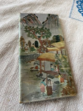 Portafogli dipinto a mano