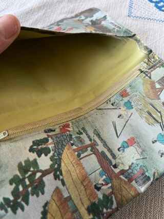 Portafogli dipinto a mano