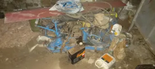 Segadora Olimpia con 2 atadores.