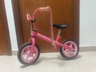 Bici de equilibrio rosa Chicco