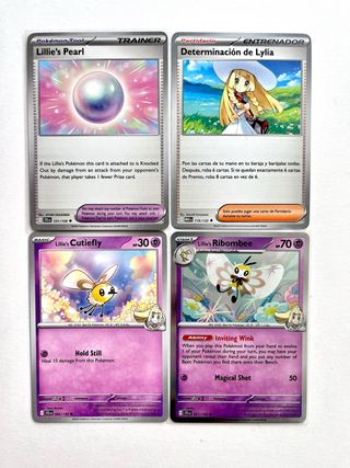 Lillie's Pearl, Cutiefly, Ribombee, Determinación