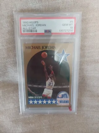 1990 Hoops Michael Jordan All-Star PSA 10