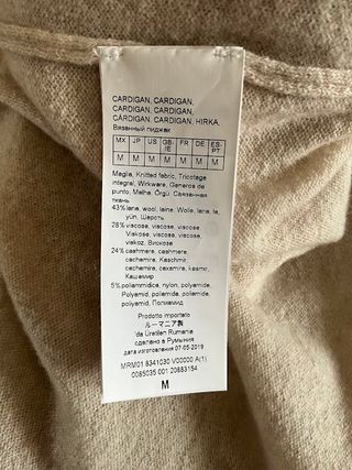 Cardigan Donna Marina Rinaldi lana/cashmere tg. M