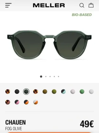 Occhiali da sole Meller neri e gialli