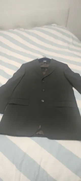 Traje de vestir color caqui