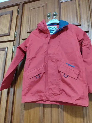 Chubasquero Deeply Mujer Rojo