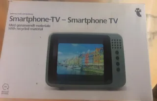 Smartphone-TV con material reciclado