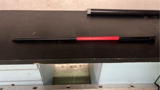 Caña de pescar carbono retráctil