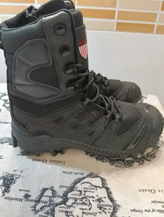 Botas UZMK táctica militares de montaña negras