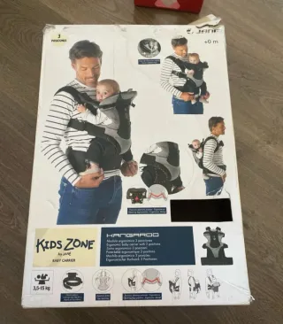 Mochila Portabebés Jane Kangaroo 3 Posiciones