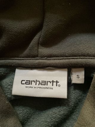 Sudadera Carhartt verde azul