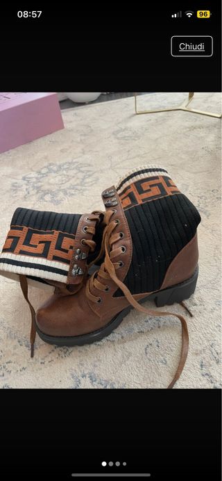 Tronchetto donna con calzino