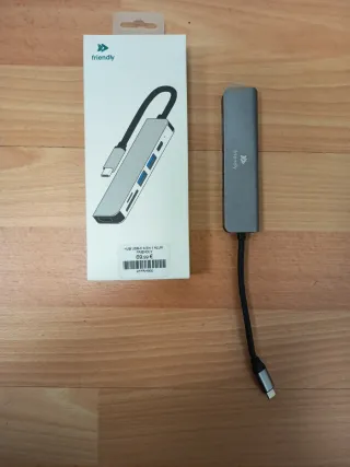 Hub USB-C Friendly Aluminio