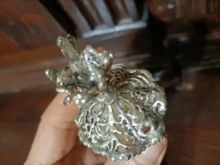 Mazzettino fiori decorativo tipo Capodimonte