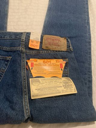 Pantalones Vaqueros Levi's 501 Nuevos