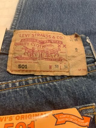 Pantalones Vaqueros Levi's 501 Nuevos