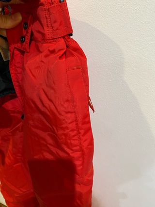 Pantalón de esquí rojo Talla 12
